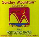 Sunday Mountain - Sauvignon Blanc 2022
