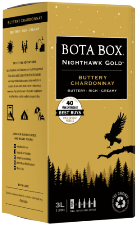 Bota Box Nighthawk Gold Chardonnay NV (3L) (3L)