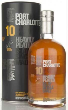 Bruichladdich Port Charlotte Heavily Peated 10 Year (750ml) (750ml)