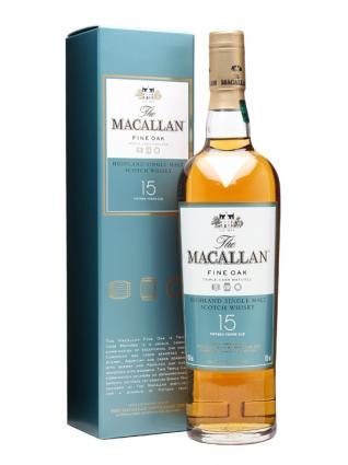 Macallan 15 Year Highland Single Malt Scotch (750ml) (750ml)