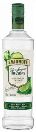 Smirnoff Zero Sugar Infusions Cucumber & Lime (750ml) (750ml)