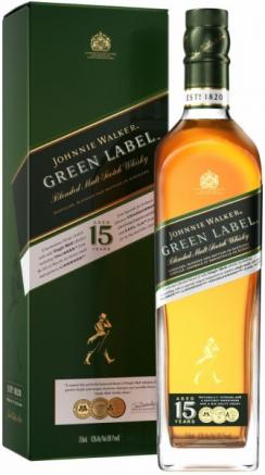 Johnnie Walker Green Label 15 Year Blended Scotch Whisky (750ml) (750ml)